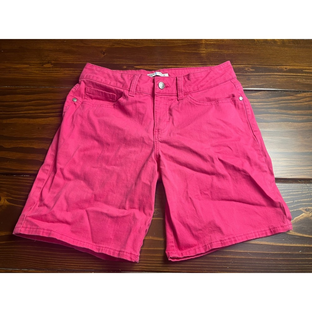 Riders by Lee Shorts, Women's Size 29, Pink, Pockets, Flat Front, Mid Rise